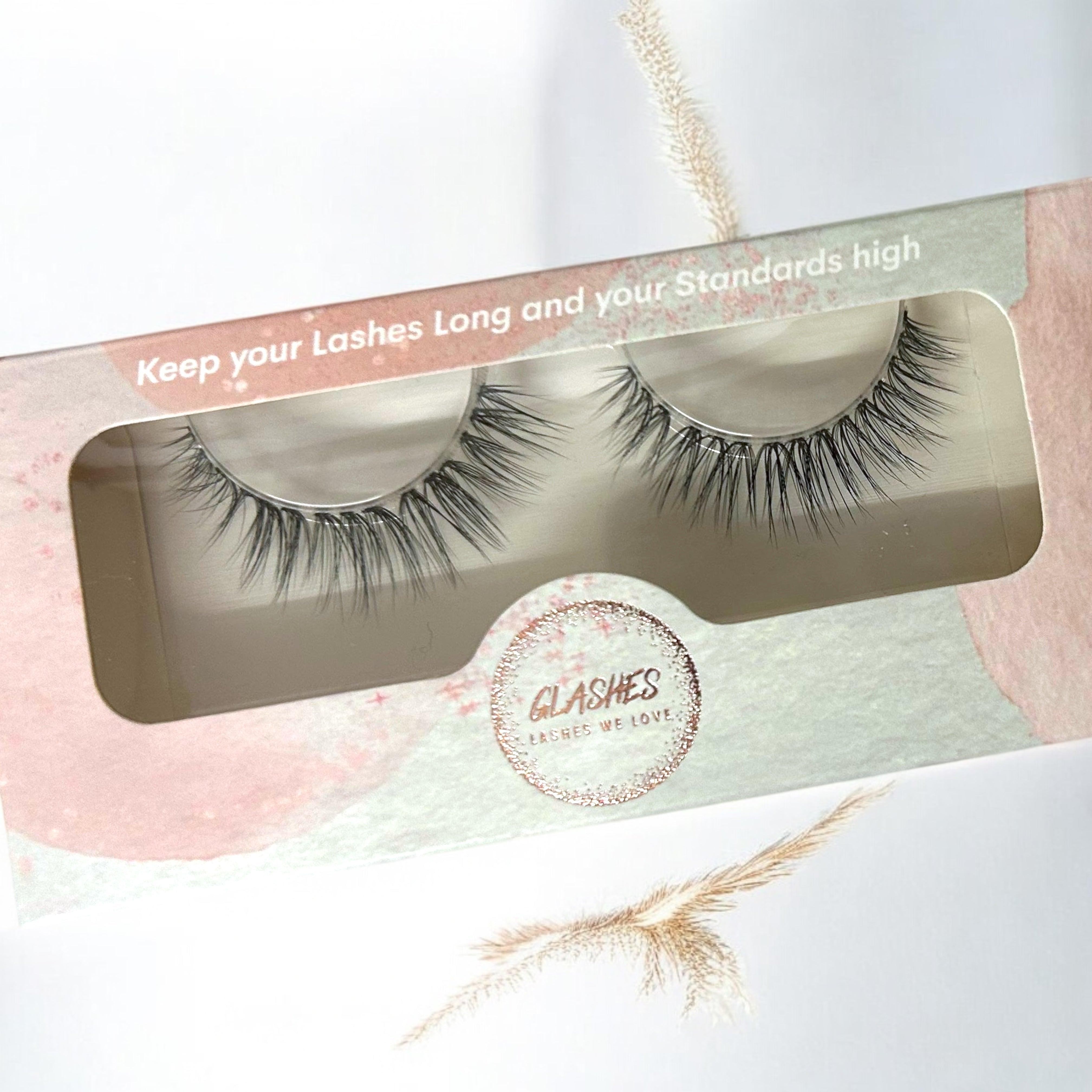 Wimpern mit flexiblem Band - Glashes