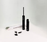 Schwarzer Kleber + Transparenter Sealer