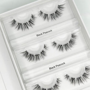 Black Peacock (Cateye) 10-14mm CC-Curl