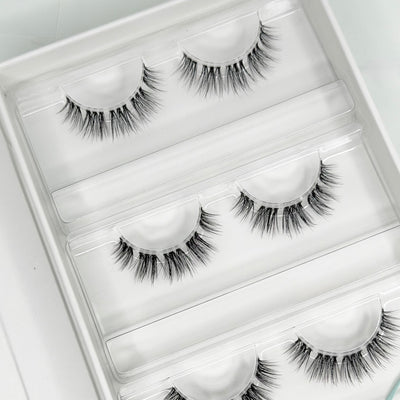 Glashes Fairytale DIY Wimpern — offene 4er Box mit Dolleye Look von Glashes