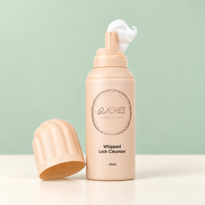 Glashes Whipped Lash Cleanser 100 ml mit cremigem Reinigungsschaum