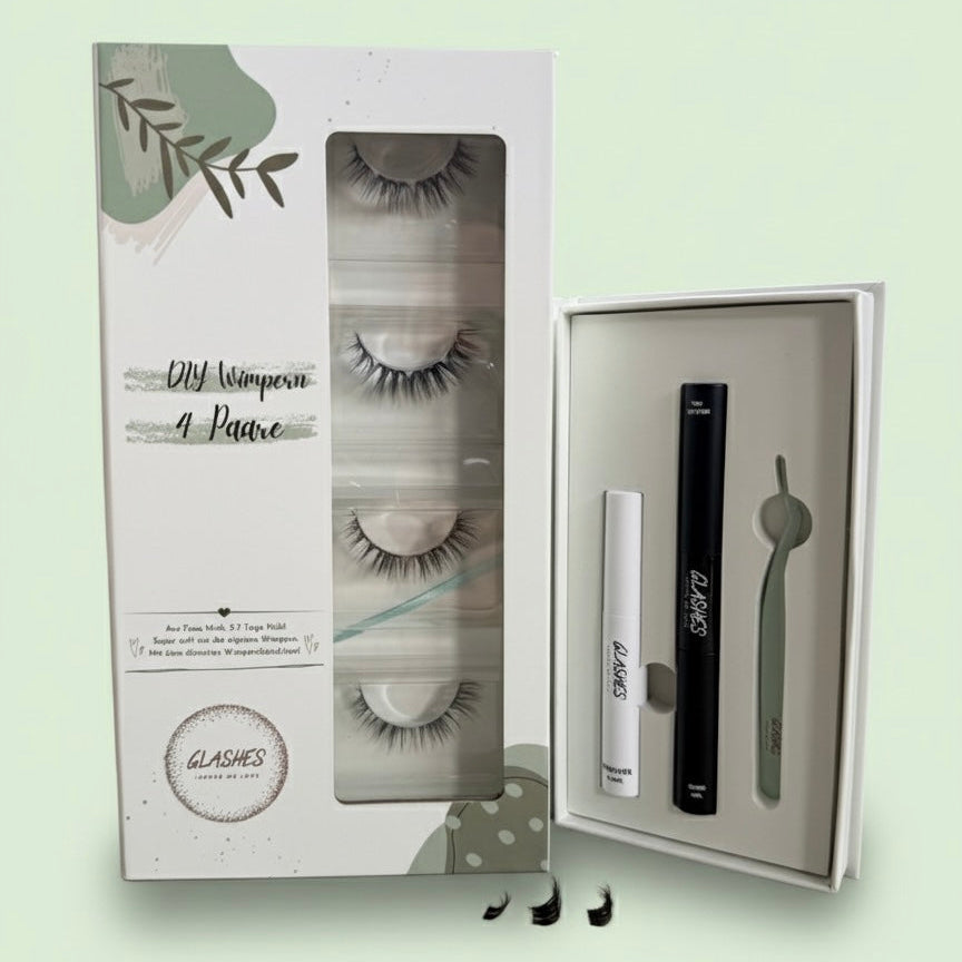 Starterset Angelic Eyes(Dolleye 12-14mm D- Curl ) - Glashes