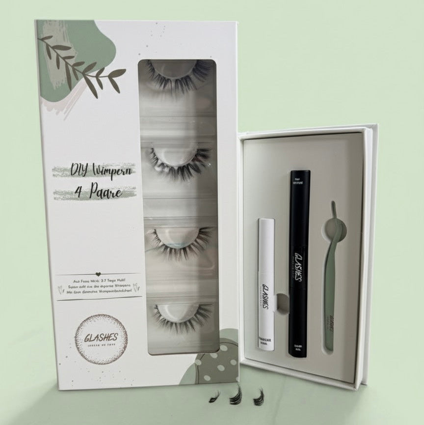 Starterset Hazel Hottie (Cateye 8-13mm CC-Curl Dunkelbraun)