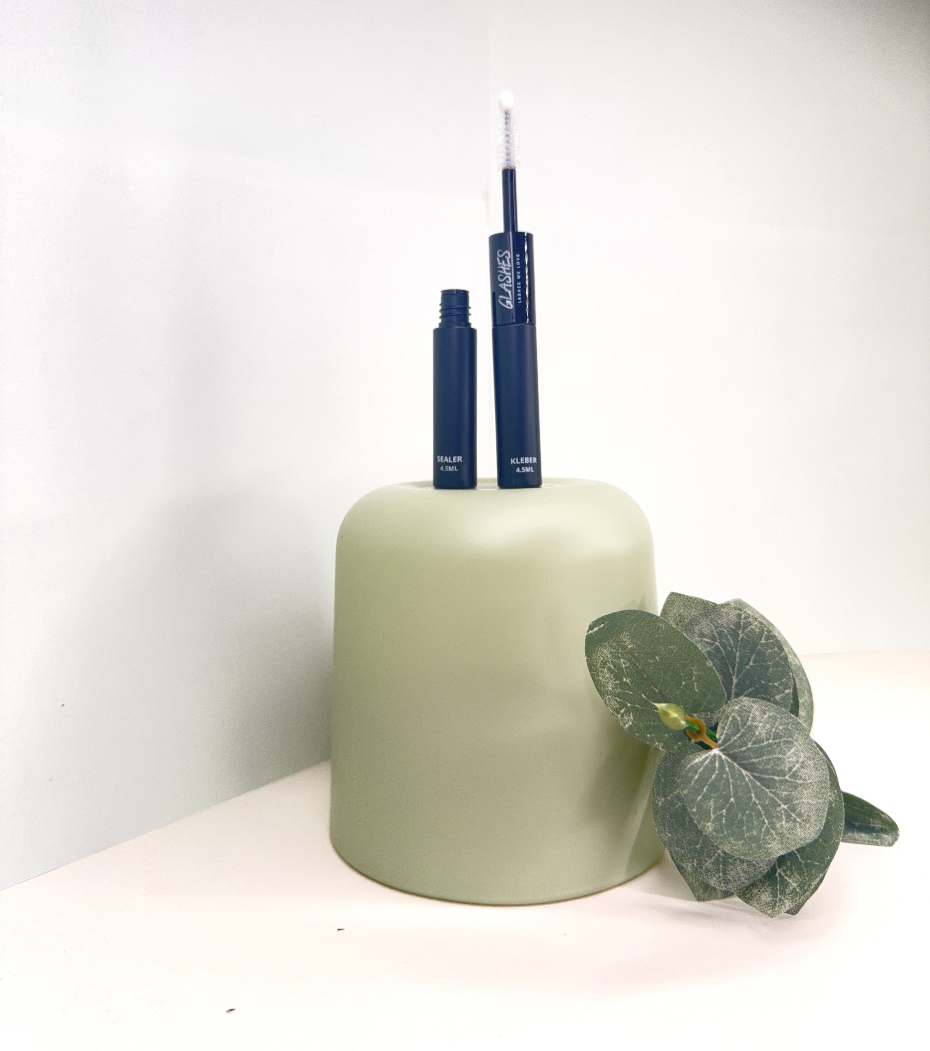 Wimpernkleber (schwarz) &Sealer (transparent) - Glashes