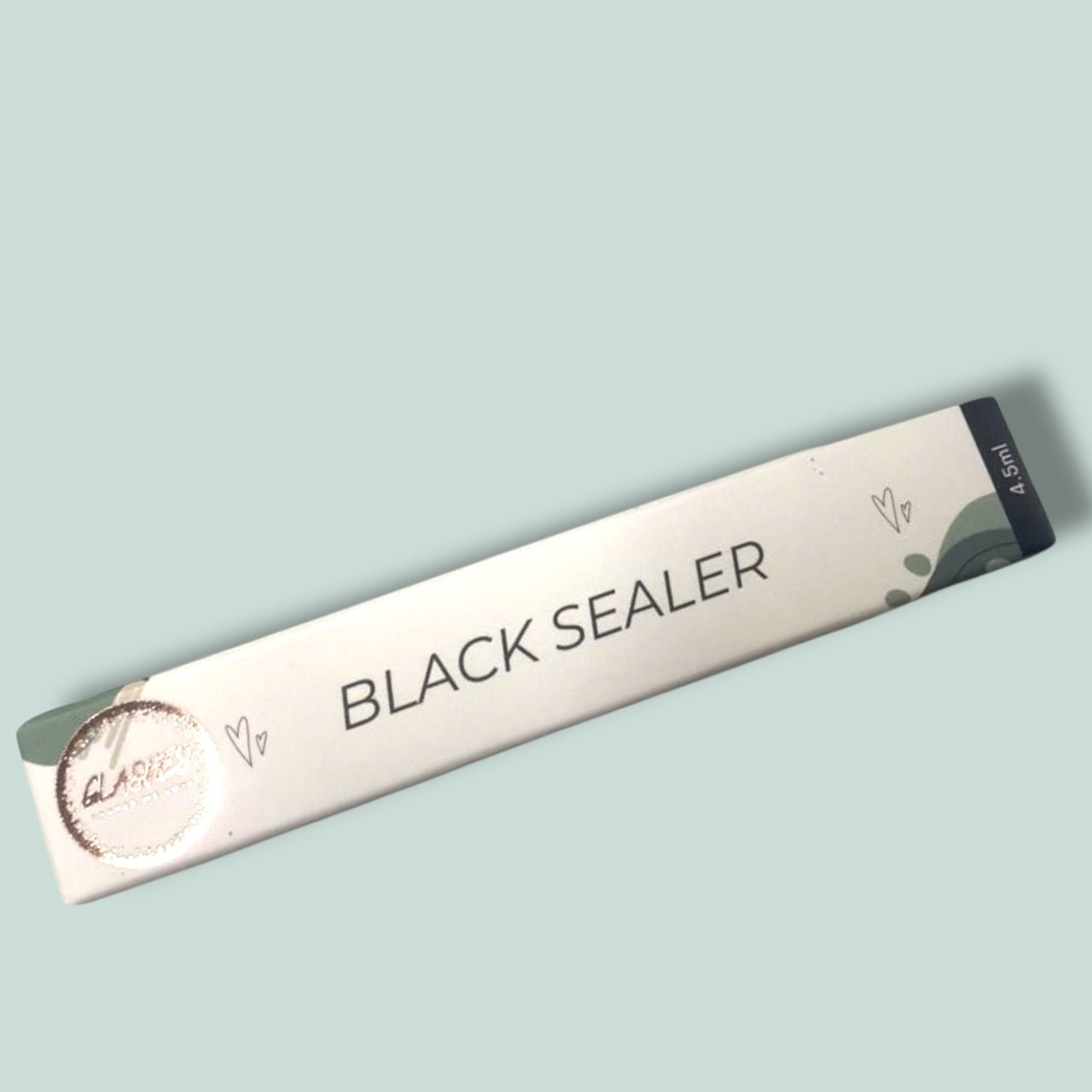 Schwarzer Sealer - Glashes