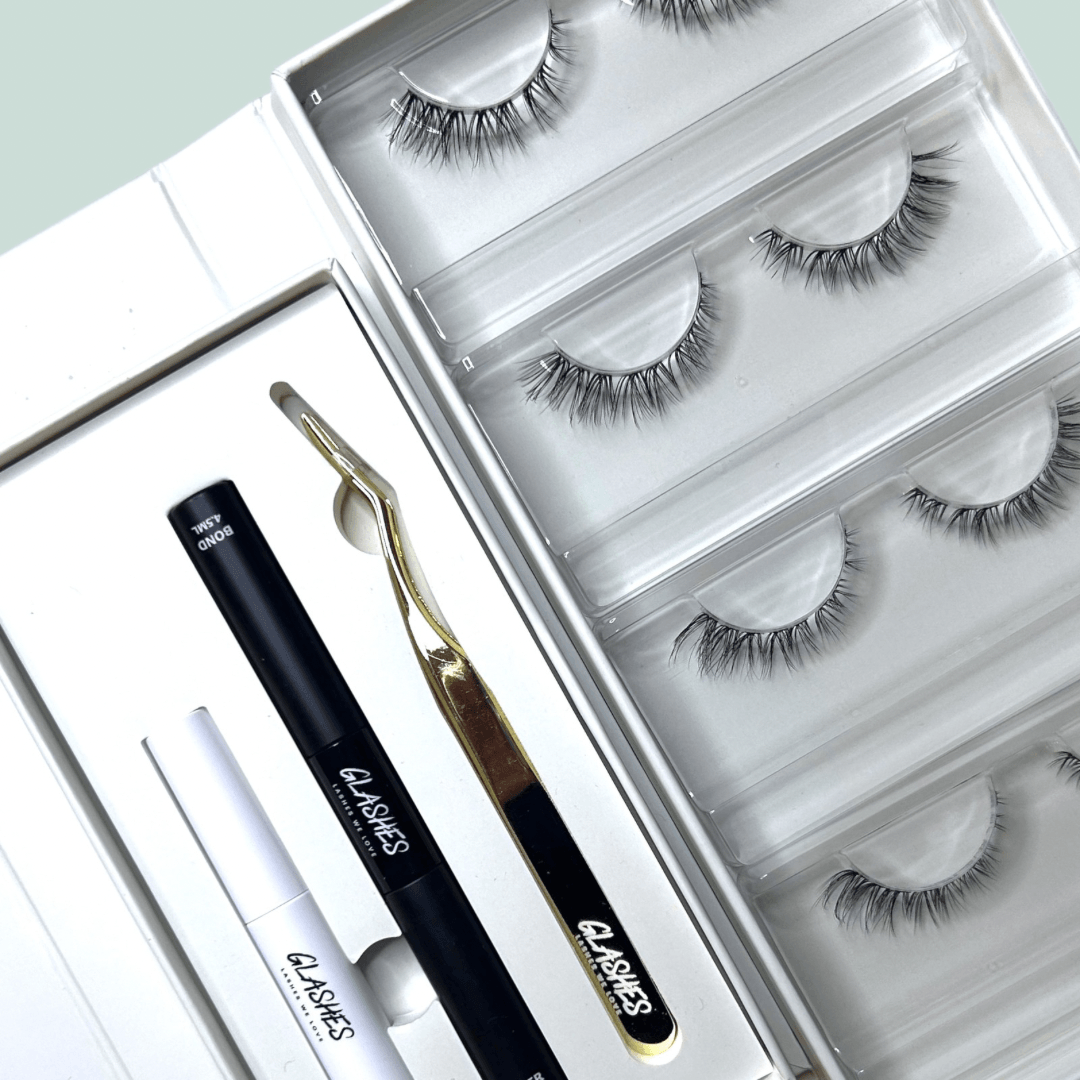 Starterset Luna Lash (Cateye) 8 - 14mm - Glashes