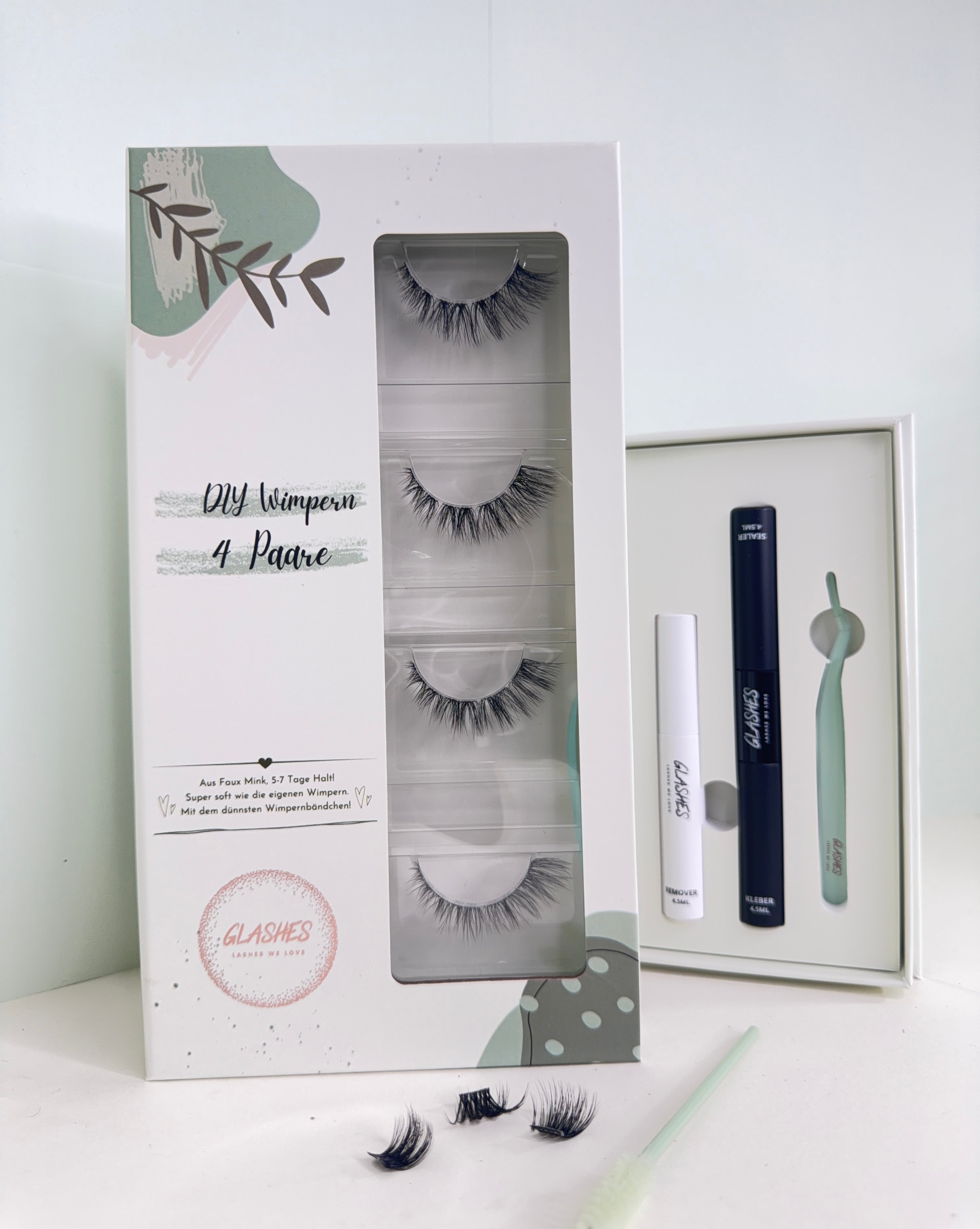 Starterset Hypnotic Eyes ( Cateye 7-13mm CC-D-Curl) - Glashes