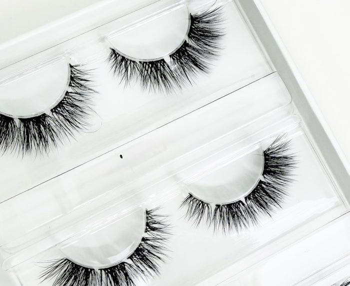 Angel Bloom Wimpern Nahaufnahme — Cateye Look CC-Curl