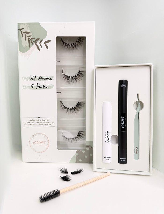 Starterset Hazel Hottie (Cateye 8-13mm CC-Curl Dunkelbraun)