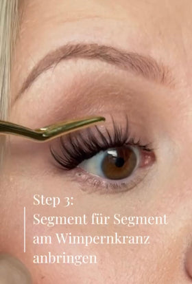 Wimpern platzieren 2