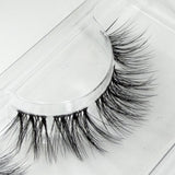 Drama Baby DIY Wimpern Nahaufnahme — Fasern und Band im Detail