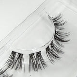 Evermore DIY Wimpern Nahaufnahme — Fasern und Band im Detail