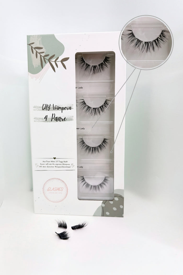Flower Lady DIY Wimpern Dolleye 14mm CC-Curl — von Glashes