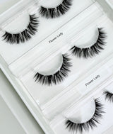 Flower Lady Wimpern Nahaufnahme — Dolleye Look CC-Curl