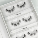 Honey Eye DIY Wimpern — offene 4er Box mit Dolleye Look von Glashes