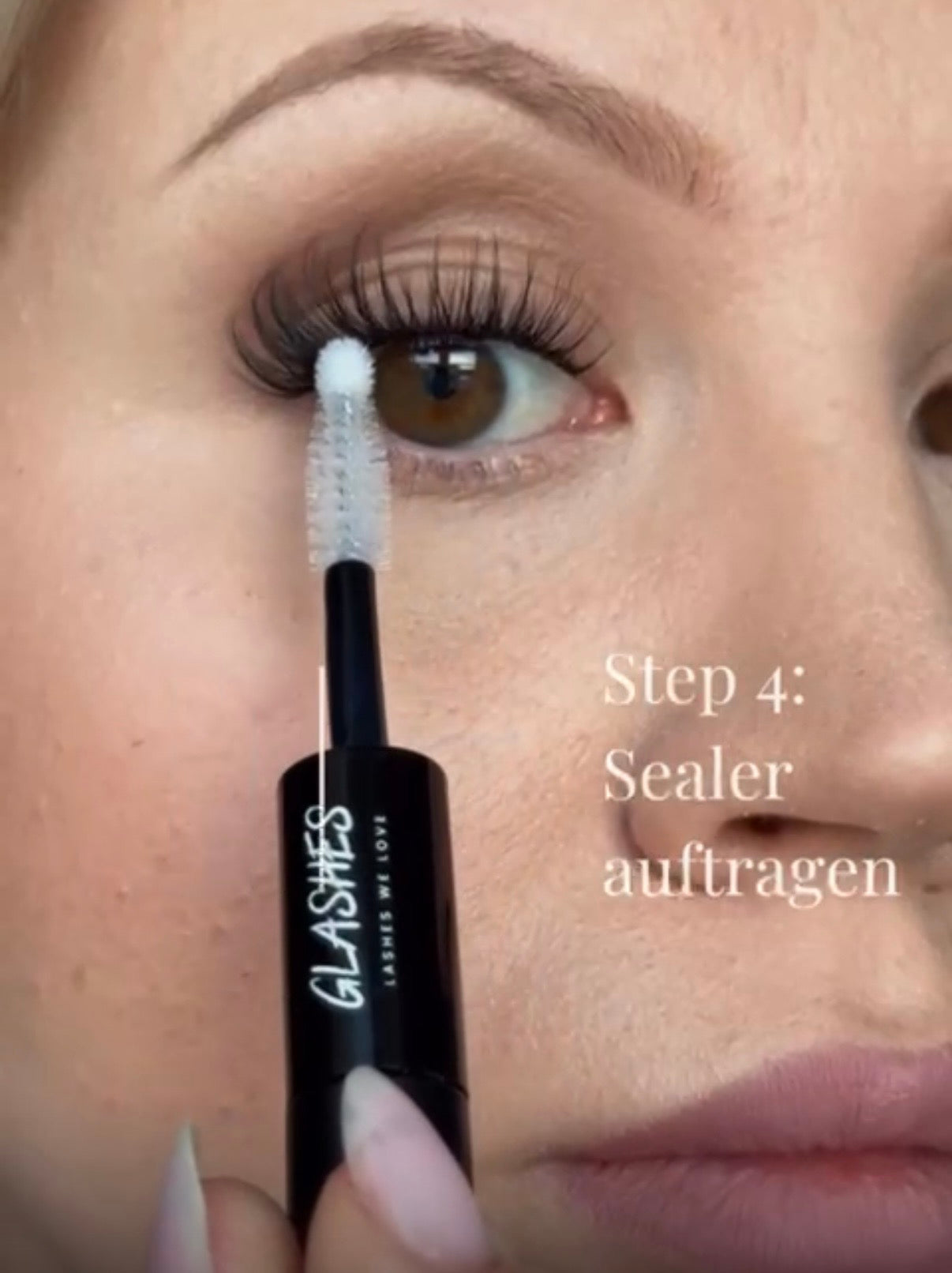Schritt 4 Sealer in Pinzette und festdrücken