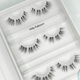 Kitty Kaboom DIY Wimpern — offene 4er Box mit Cateye Look von Glashes