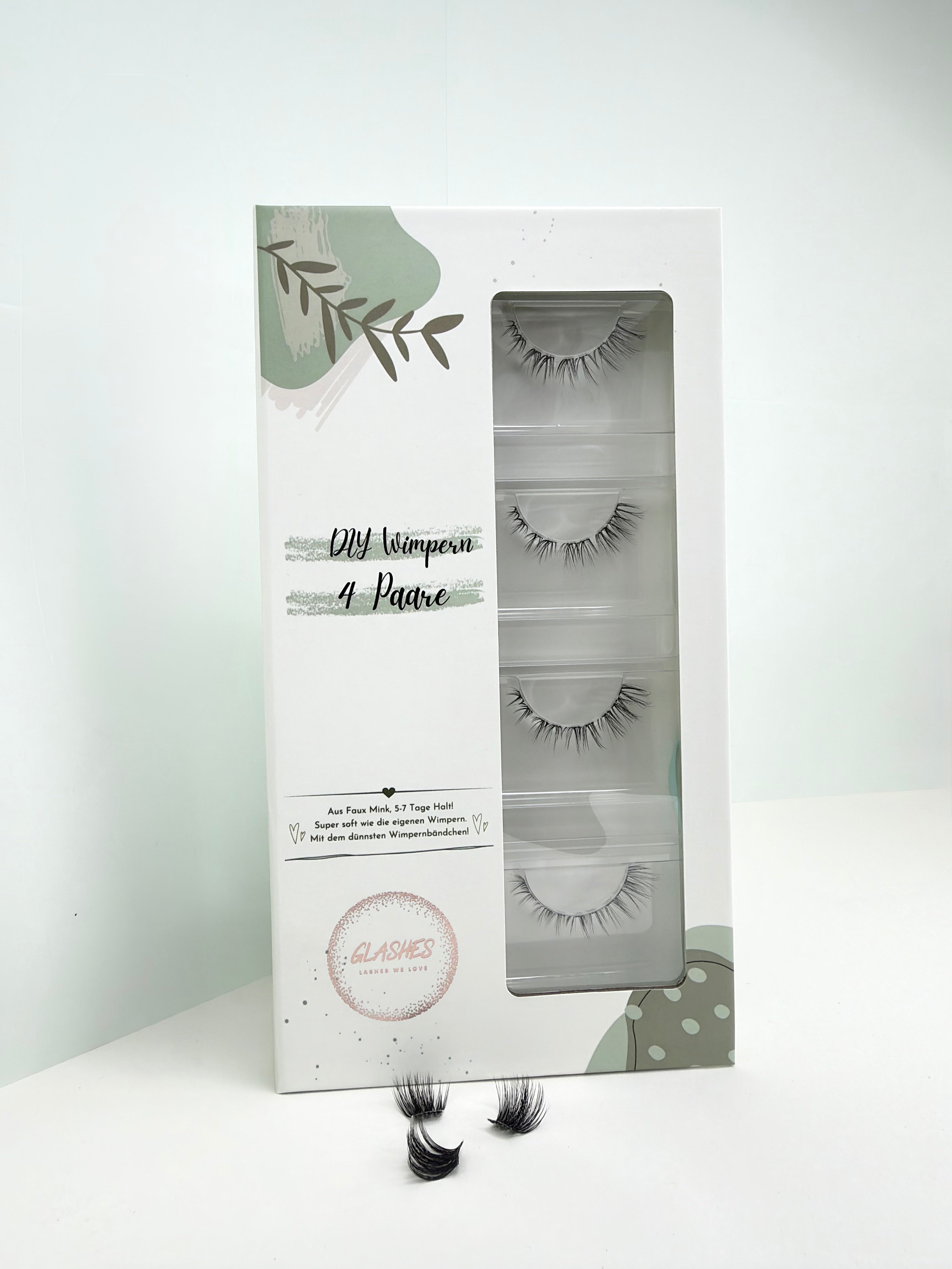 Luna Lash (Cateye 6-14mm) CC- Curl  on - Glashes