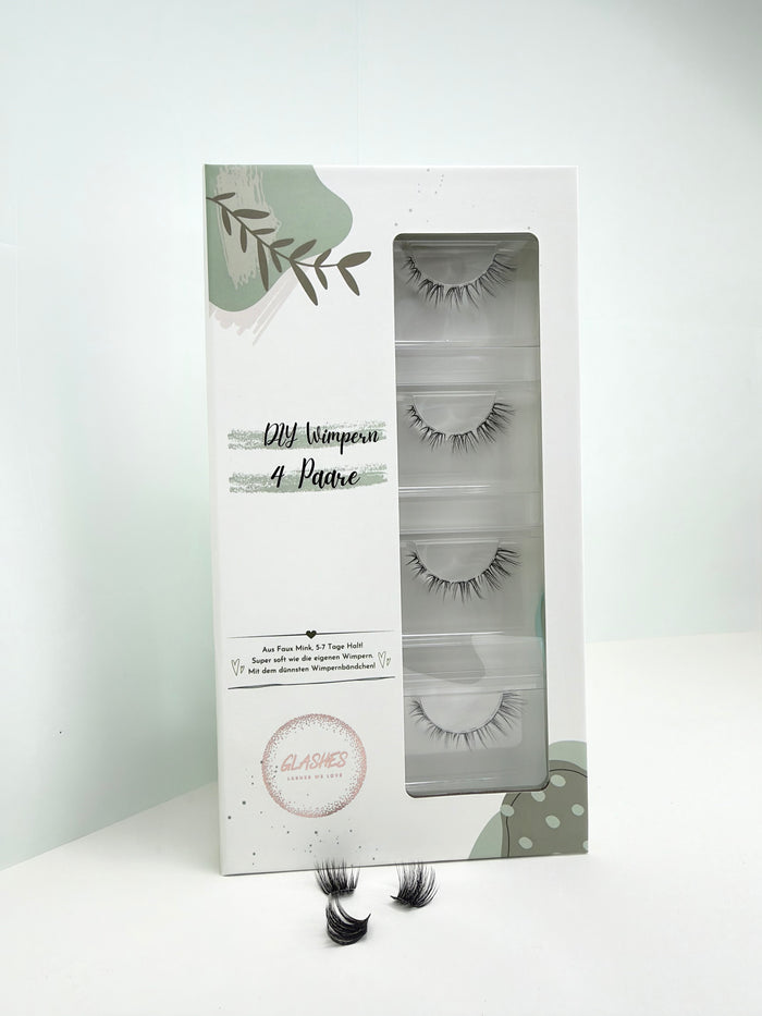 Luna Lash (Cateye 6-14mm) CC- Curl  on - Glashes