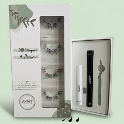 Starterset Drama Lama (Cateye) 10-14mm CC-Curl - Glashes