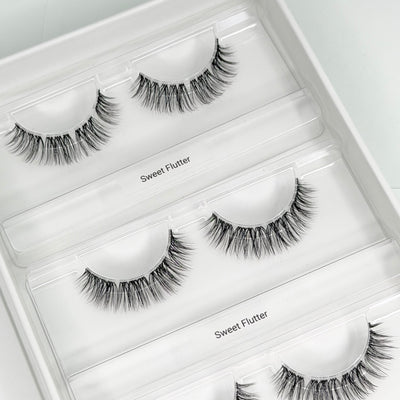Sweet Flutter DIY Wimpern — offene 4er Box mit Dolleye Look von Glashes