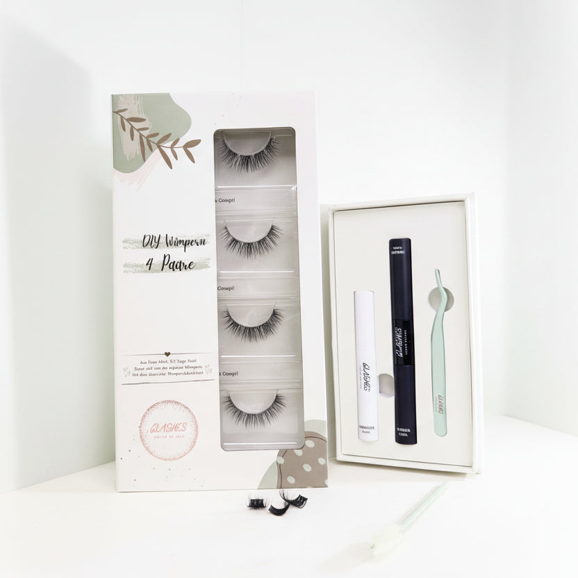 Starterset Texas Cowgirl (Dolleye 12-14mm D-Curl) - Glashes