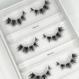 Tokyo Nr.1 DIY Wimpern — offene 4er Box mit Dolleye Look von Glashes