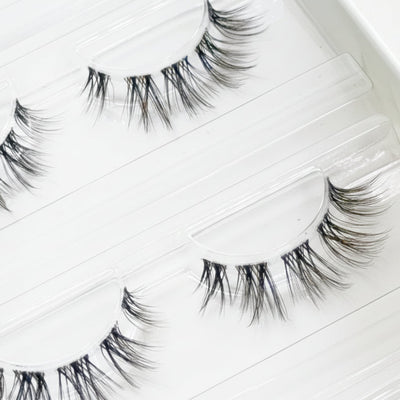 Black Peacock (Cateye) 10-14mm CC-Curl - Glashes