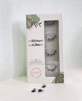 Black Peacock (Cateye) 10-14mm CC-Curl - Glashes