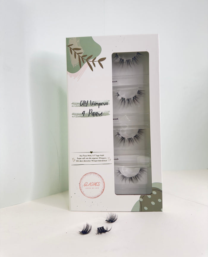 Black Peacock (Cateye) 10-14mm CC-Curl - Glashes