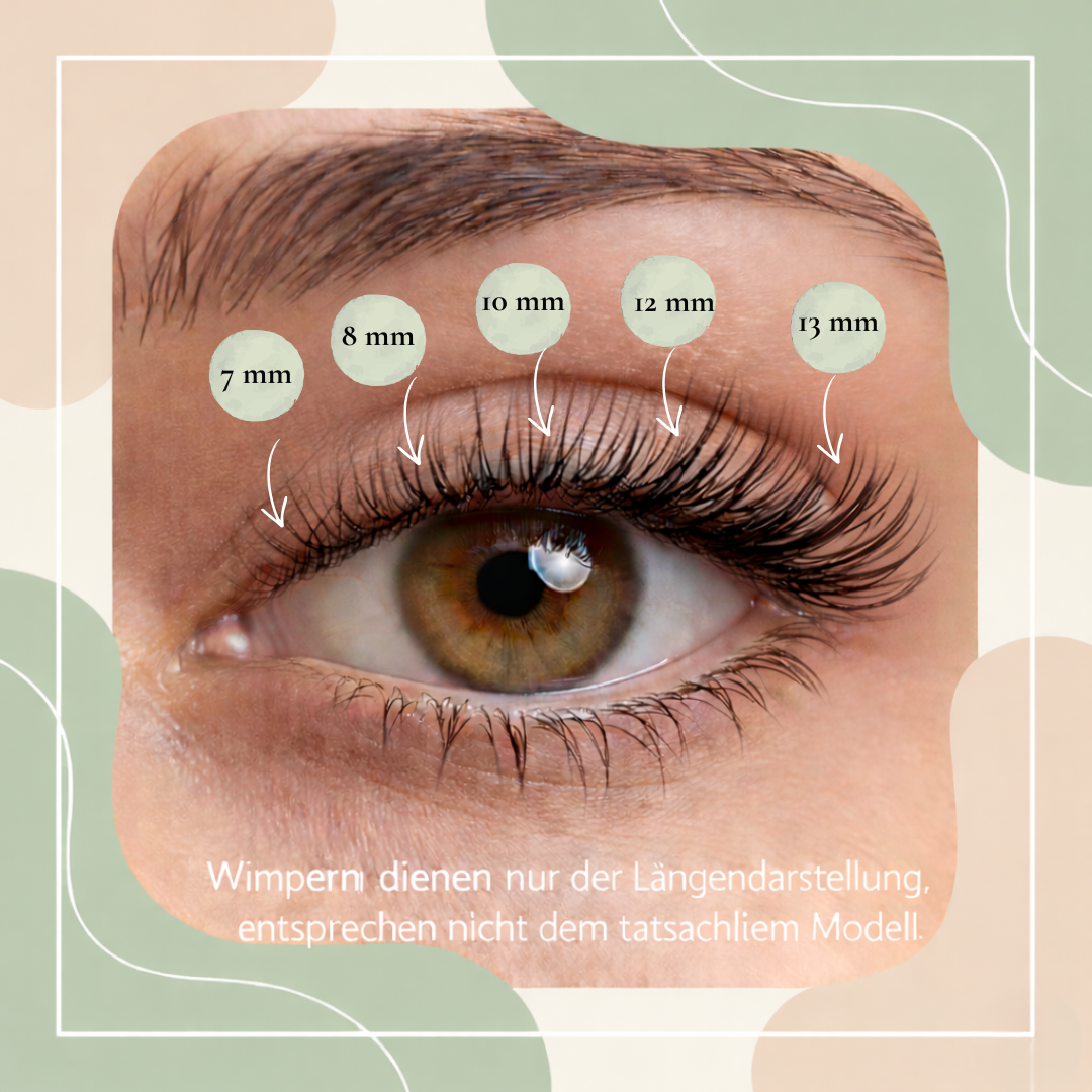 Starterset Hypnotic Eyes ( Cateye 8-13mm CC-D-Curl) - Glashes