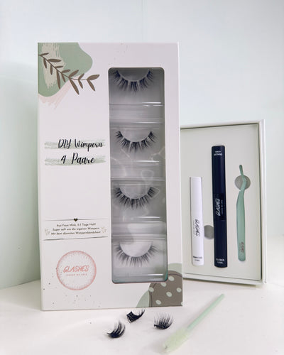 Starterset Fluffy Whispy 2.0 (Dolleye) 12-14mm CC-Curl - Glashes