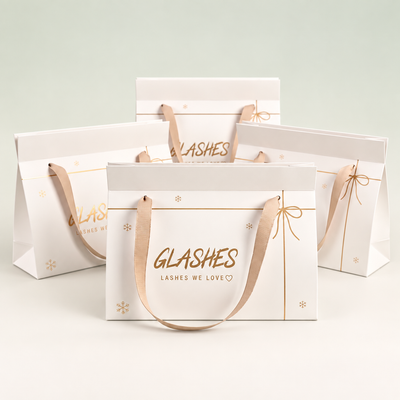 Glashes Adventspäckchen mit Geschenktaschen