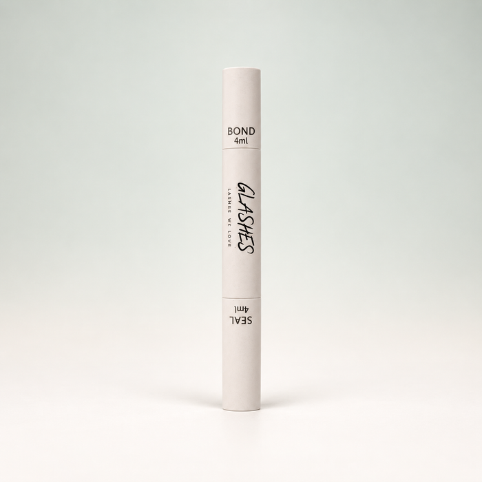 Glashes brauner Bond++ und Sealer in heller Doppel-Tube