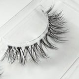 Butterfly Bliss DIY-Wimpern von Glashes – Nahaufnahme der Wimpernfasern und des Bandes