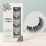 Soft Fabulous DIY Wimpern – 4er-Box mit Makroaufnahme, Dolleye 15 mm C-Curl und flexibles Band