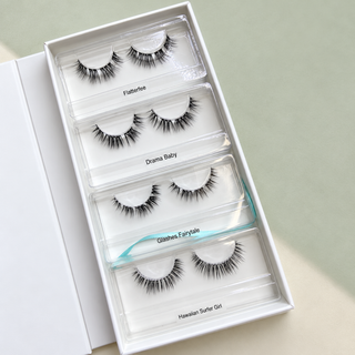 Offene Soft Glam Box mit Flatterfee, Drama Baby, Fairytale und Hawaiian Surfergirl
