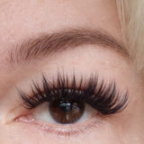 Starflash DIY-Wimpern von Glashes – Tragebild am Auge