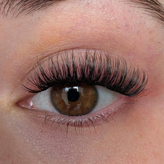 Sweet Flutter DIY-Wimpern von Glashes – Tragebild am Auge