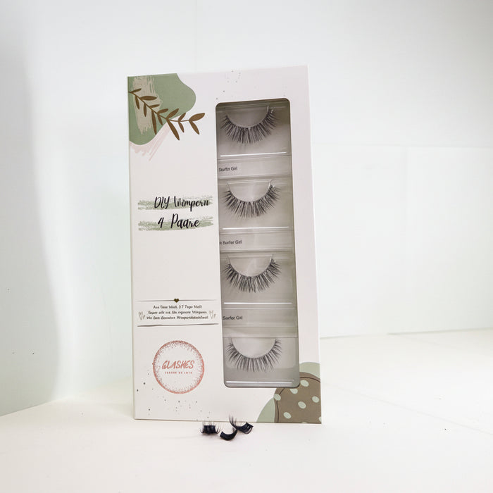 Hawaiian Surfergirl (Dolleye) 8-12mm CC-Curl - Glashes