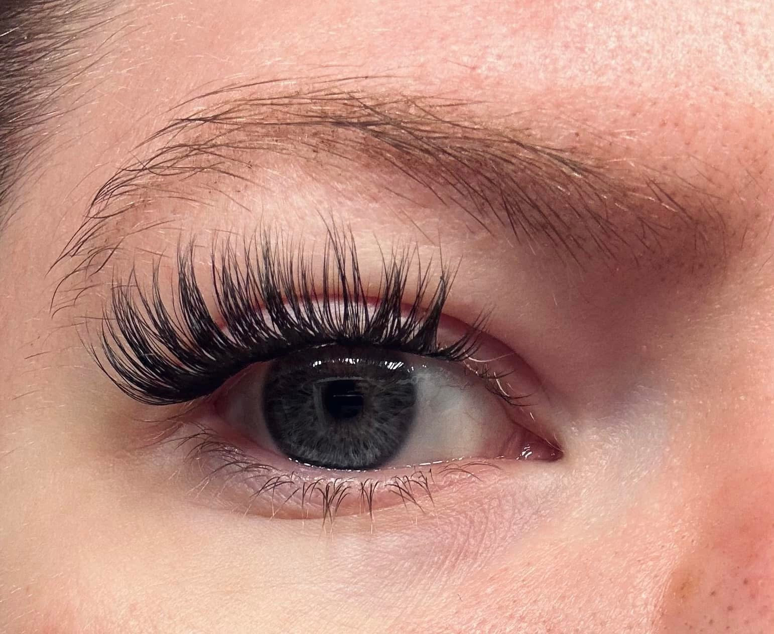 Nachher foto DIY Lashes 