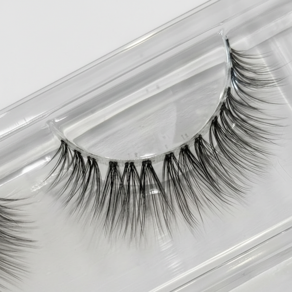 Glashes Nuvia dunkelbraun (Dolleye 12-14mm CC- Curl)