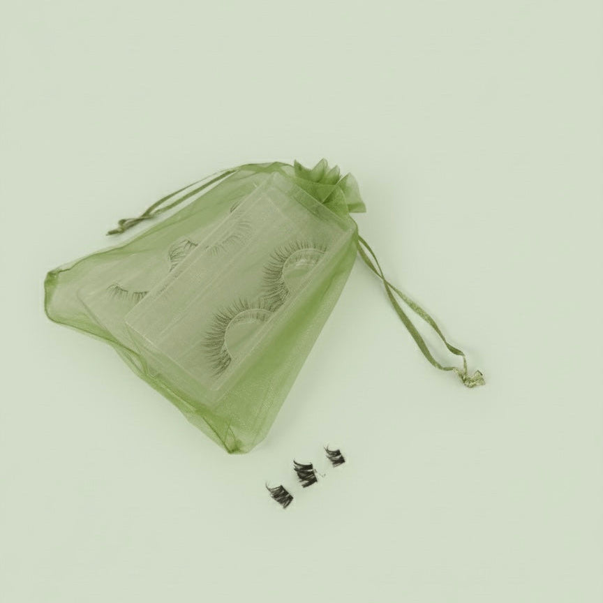Glashes DIY Wimpern 1 Paar ohne Box — Nachfüllpackung