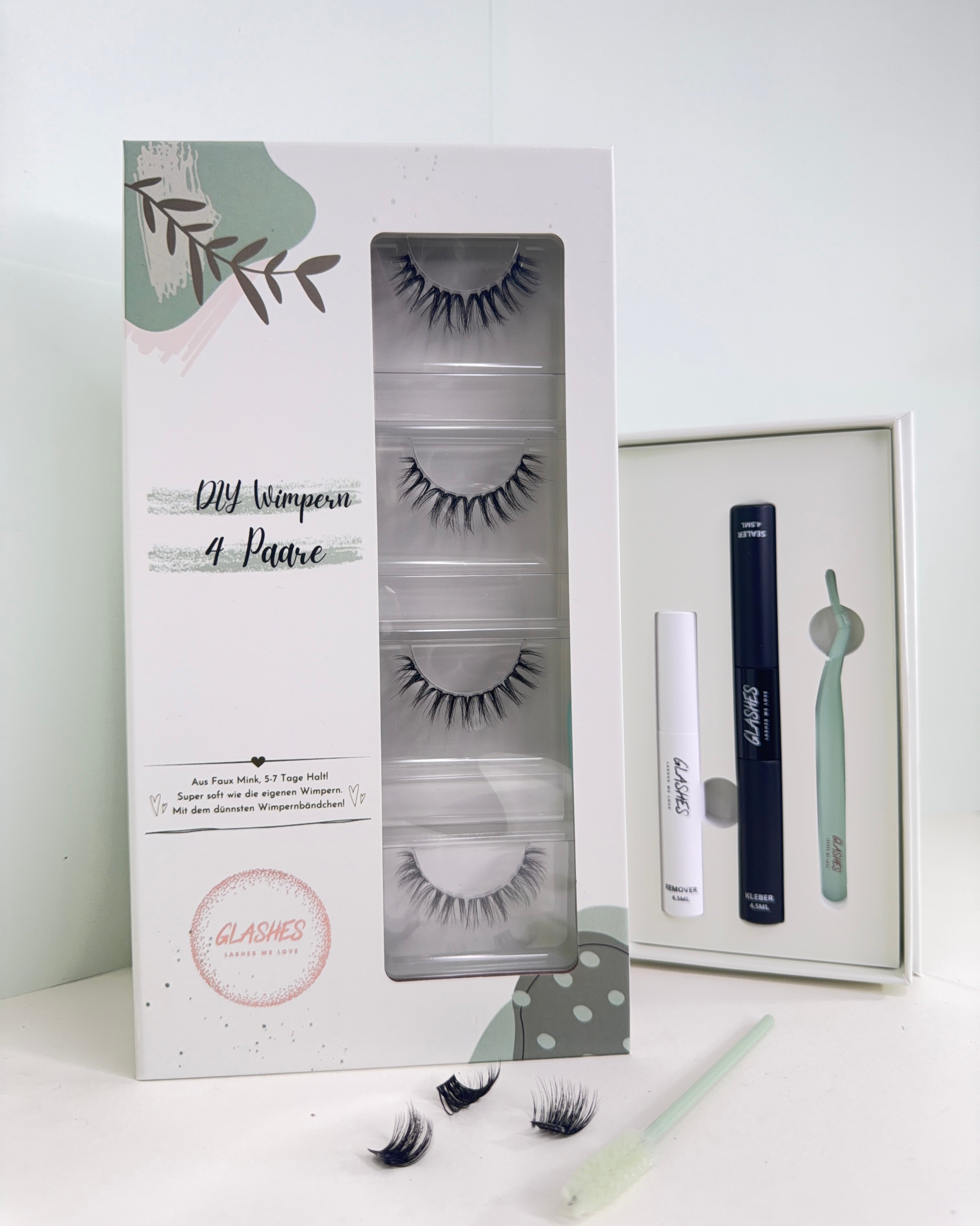 Starterset One Night in Bangkok (Dolleye 12-14mm CC-Curl) - Glashes