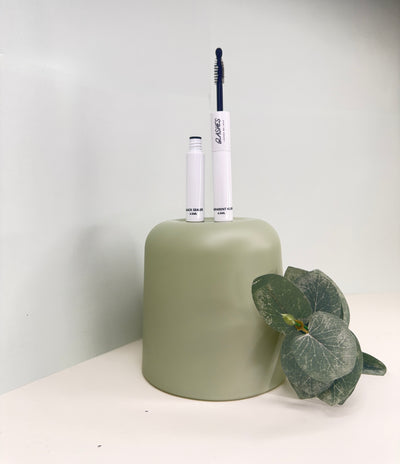 Transparenter Kleber & schwarzer Sealer (limitiert) - Glashes