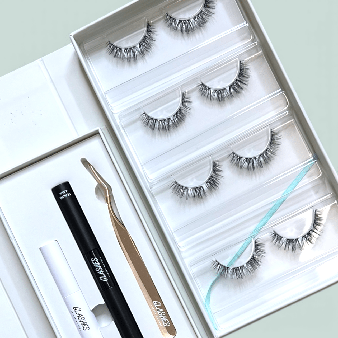 Starterset Glashes Lover (Dolleye 12 - 13 mm D - Curl ) - Glashes