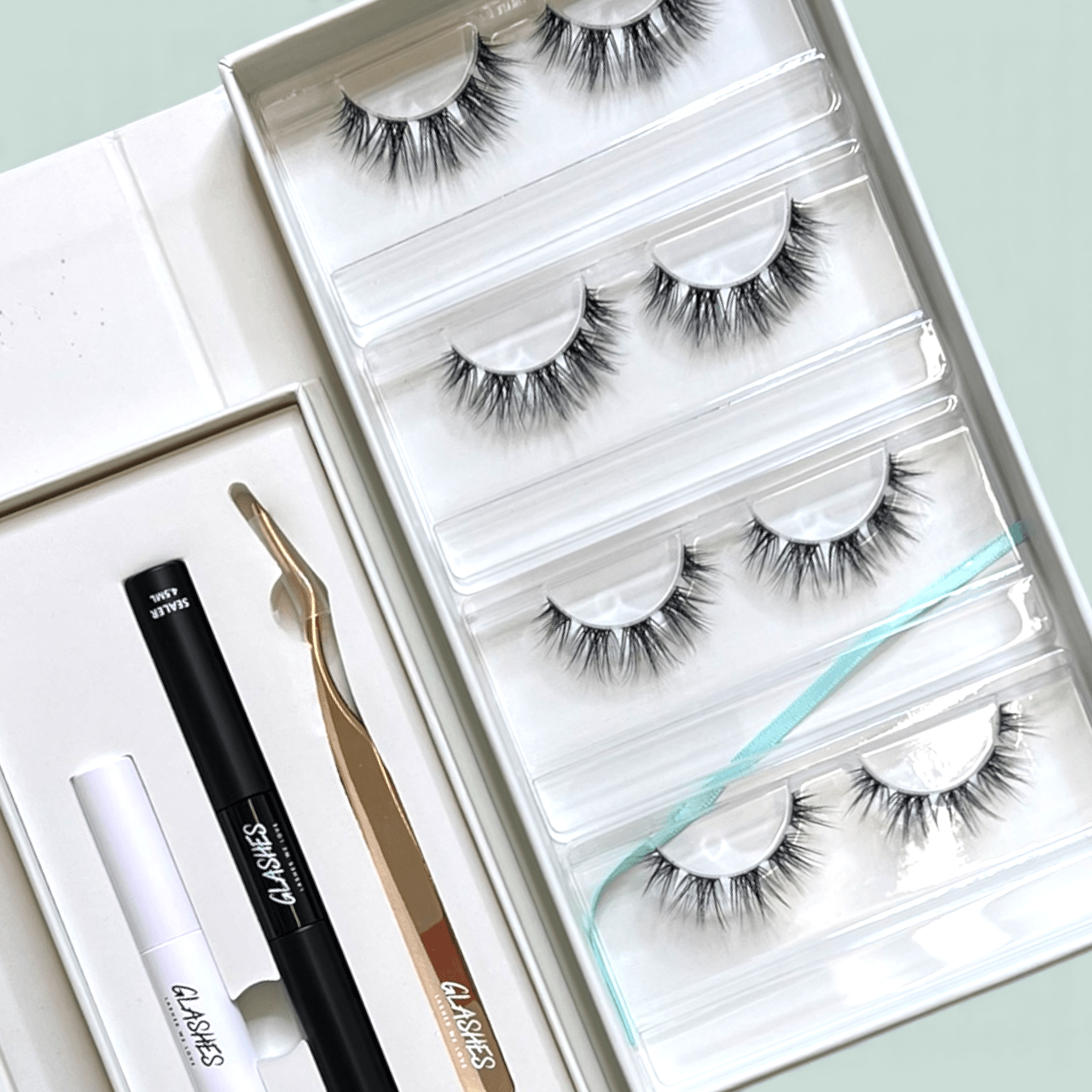 Starterset Holy Lash (Dolleye 10 - 14mm CC - Curl ) - Glashes