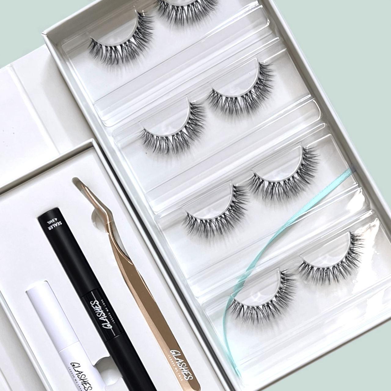 Starterset Nuvia (Dolleye 12 - 14mm CC - Curl - Glashes
