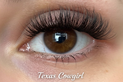 Texas Cowgirl Starterset — DIY Wimpern Komplettpaket von Glashes