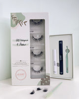 Starterset Angelic Eyes(Dolleye 12-14mm D- Curl ) - Glashes